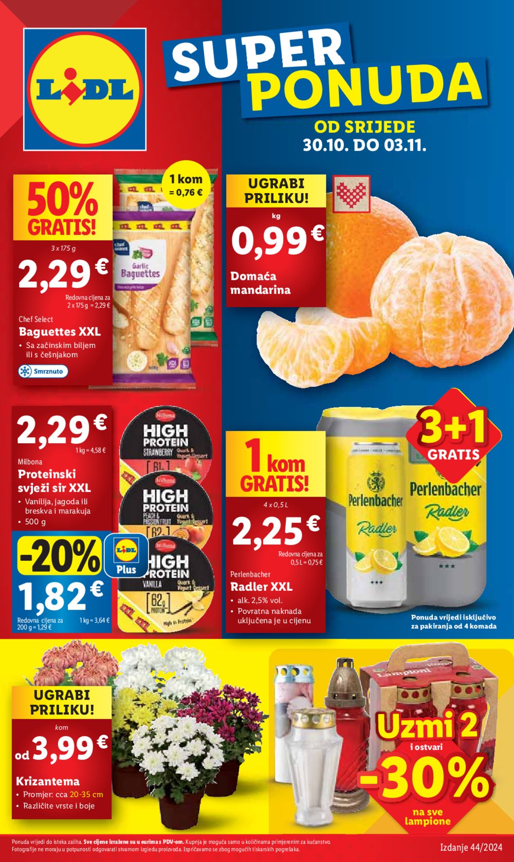 Lidl katalog Super ponuda od srijede 30.10.-3.11.2024.