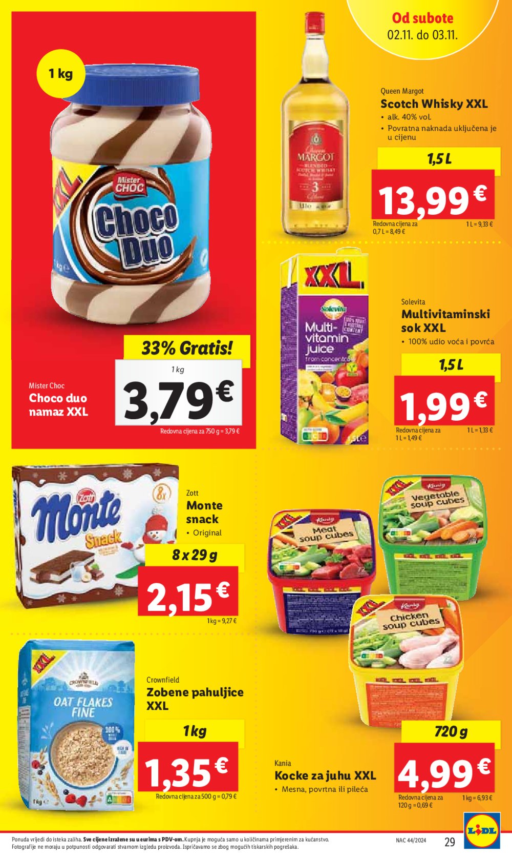 Lidl katalog Super ponuda od srijede 30.10.-3.11.2024.