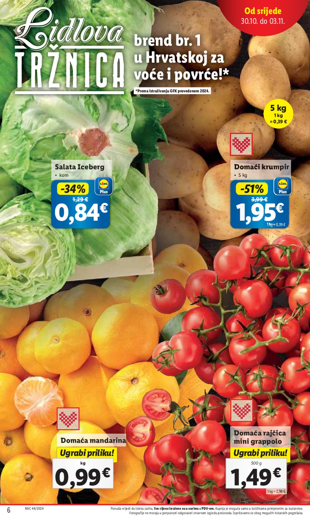 Lidl katalog Super ponuda od srijede 30.10.-3.11.2024.