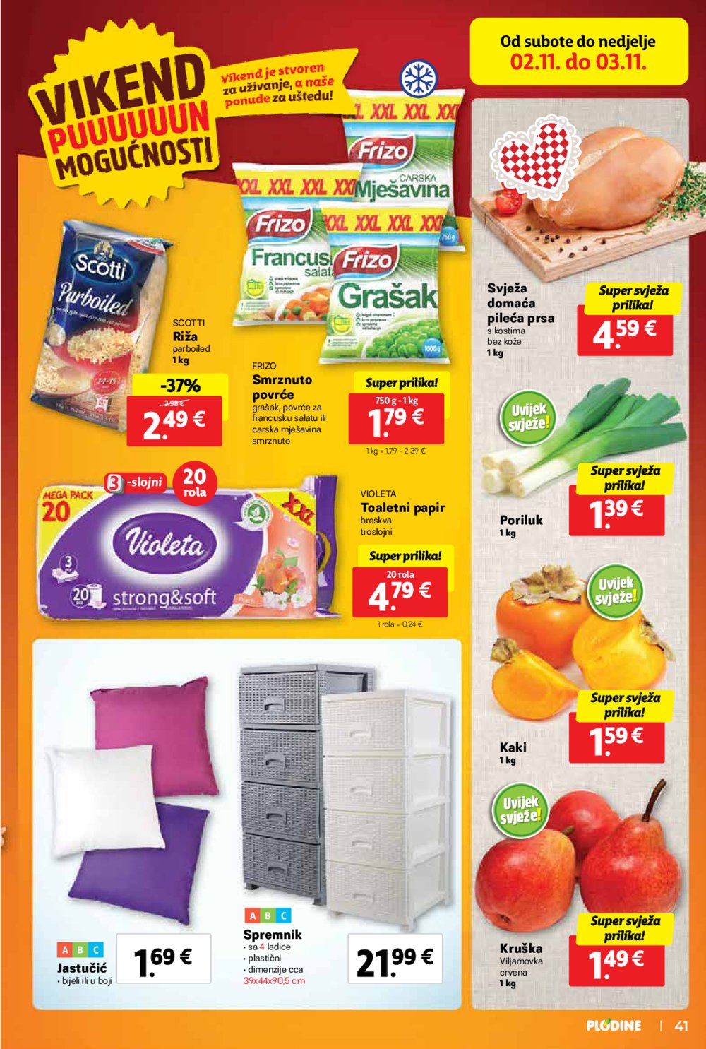 Plodine katalog Akcija 30.10.-05.11.2024.