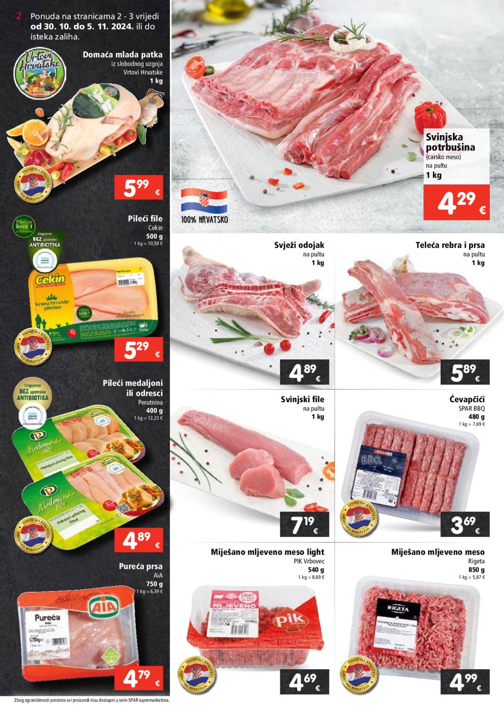 SPAR katalog Akcija 30.10.-05.11.2024.