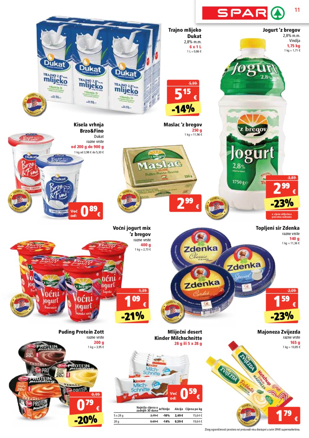 SPAR katalog Akcija 30.10.-05.11.2024.