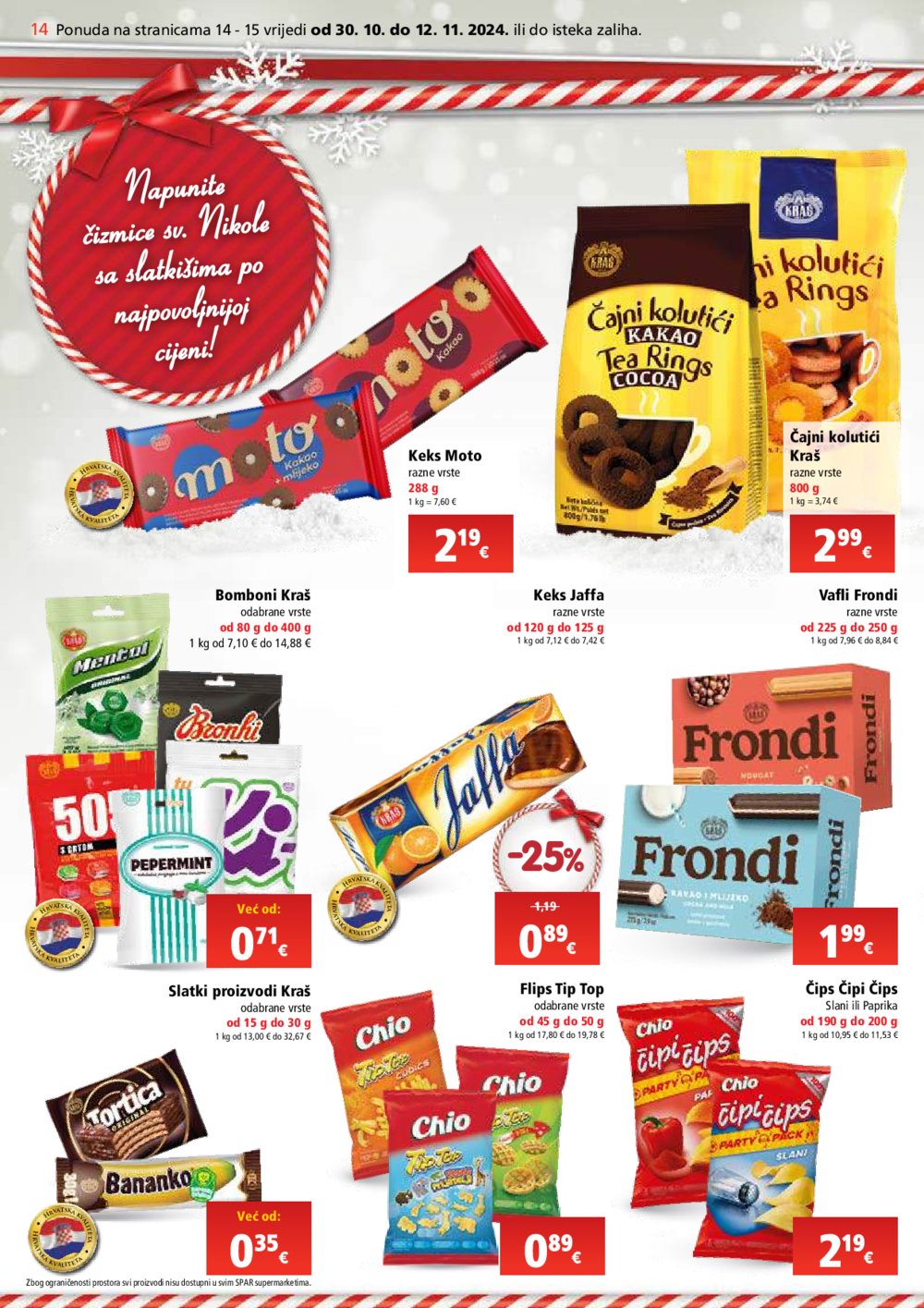 SPAR katalog Akcija 30.10.-05.11.2024.