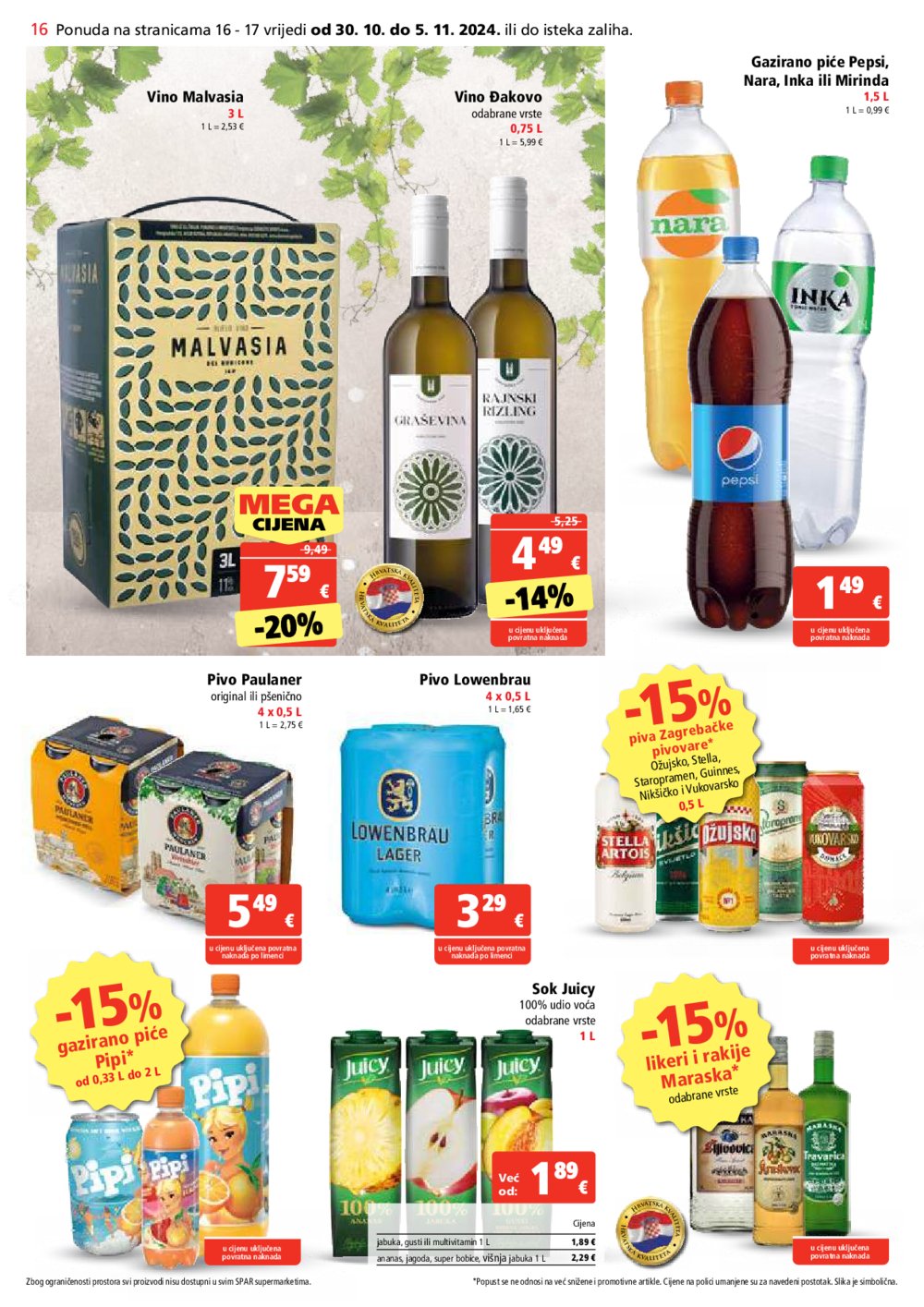 SPAR katalog Akcija 30.10.-05.11.2024.