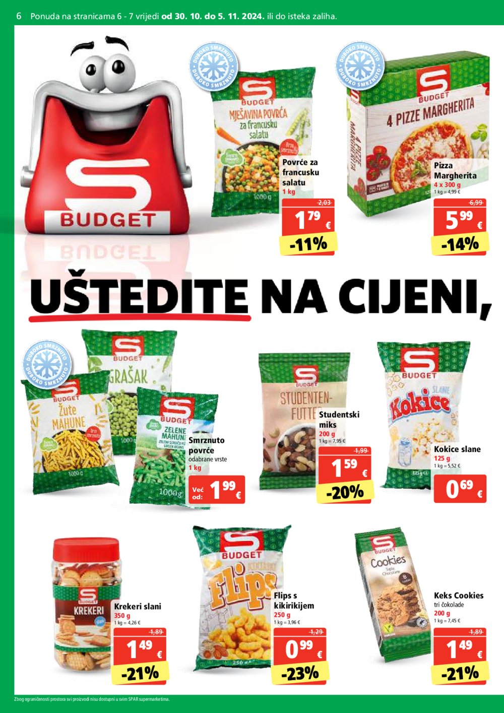 SPAR katalog Akcija 30.10.-05.11.2024.