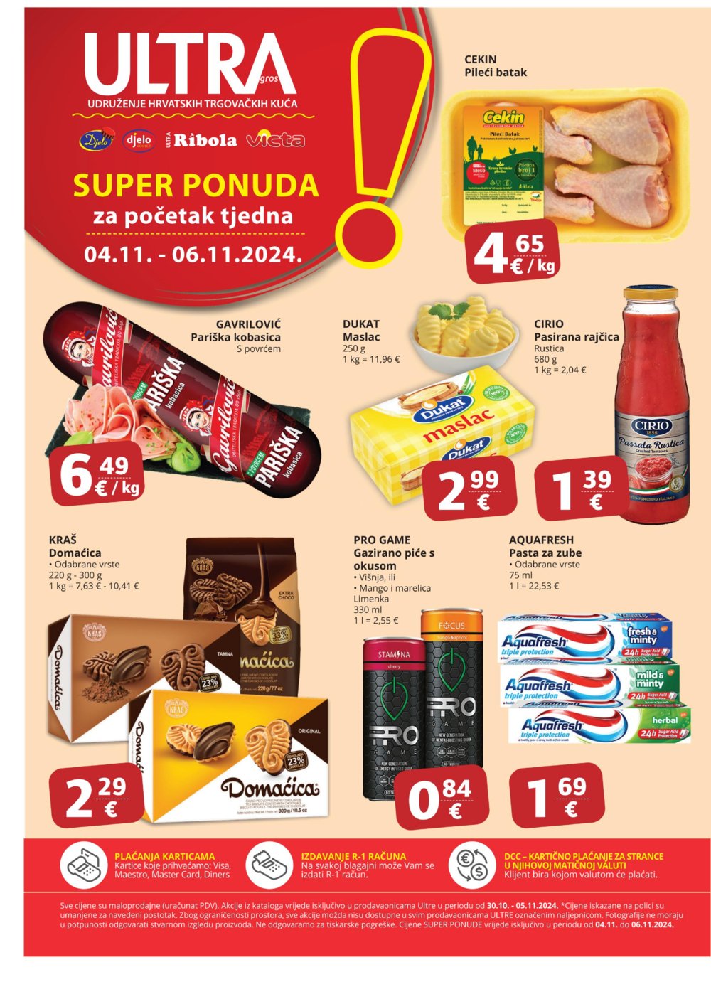 Victa katalog Ultra gros Akcija 30.10.-05.11.2024.