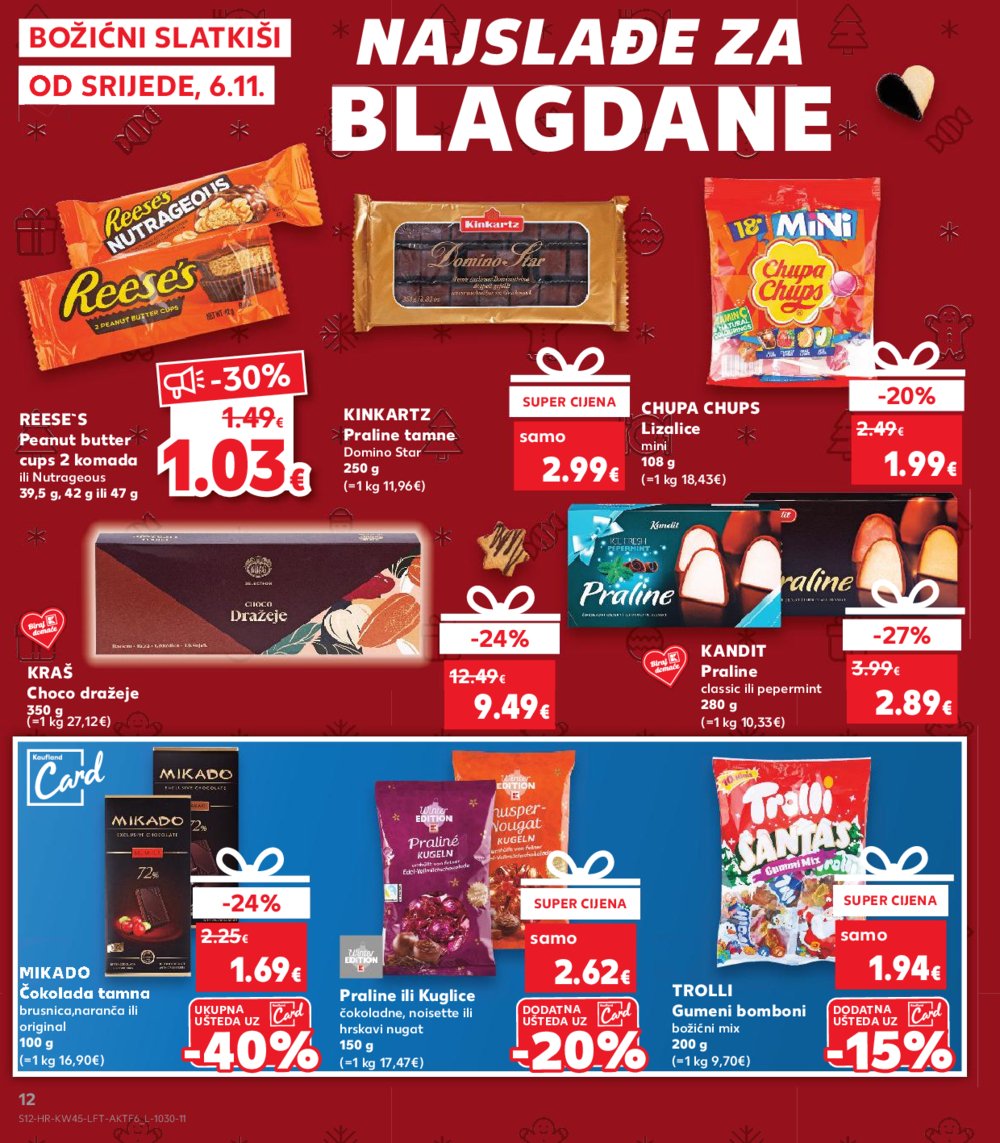 Kaufland katalog Akcija 06.11.-12.11.2024. Dugo Selo