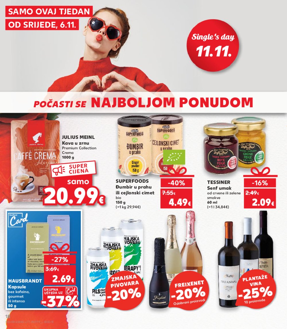 Kaufland katalog Akcija 06.11.-12.11.2024. Dugo Selo