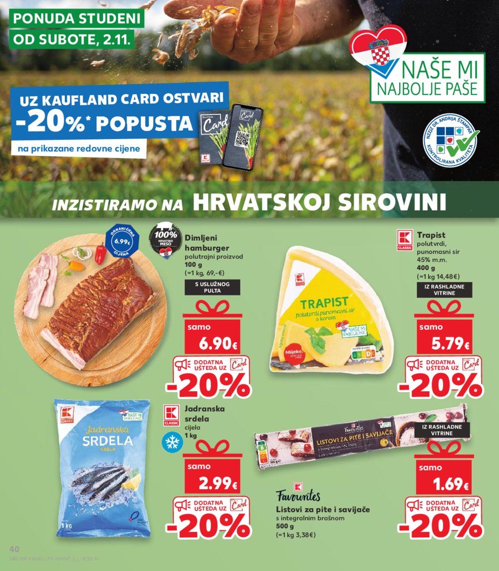 Kaufland katalog Akcija 06.11.-12.11.2024. Dugo Selo