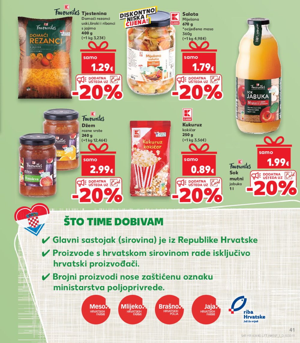 Kaufland katalog Akcija 06.11.-12.11.2024. Dugo Selo