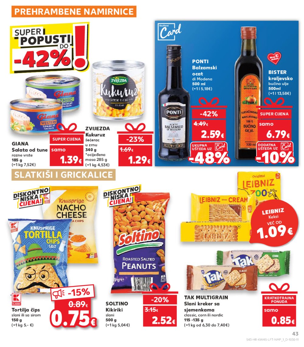 Kaufland katalog Akcija 06.11.-12.11.2024. Dugo Selo