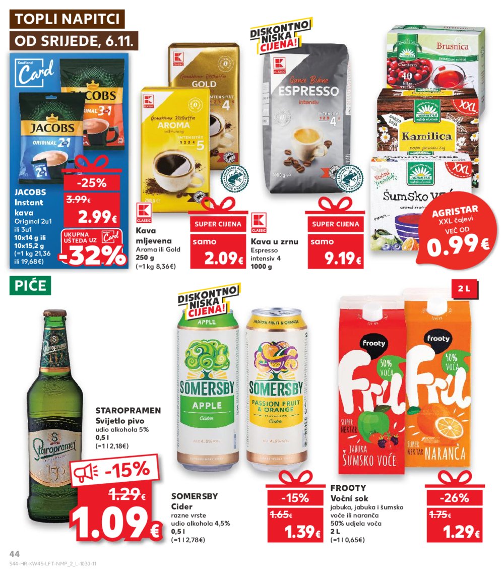 Kaufland katalog Akcija 06.11.-12.11.2024. Dugo Selo