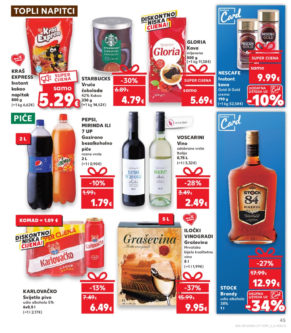 Kaufland katalog Akcija 06.11.-12.11.2024. Dugo Selo