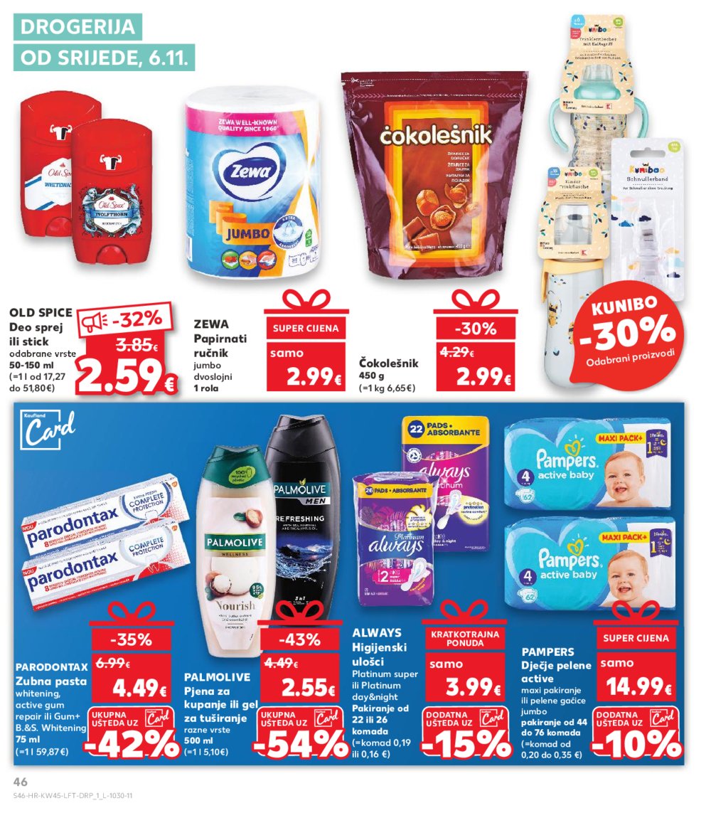 Kaufland katalog Akcija 06.11.-12.11.2024. Dugo Selo