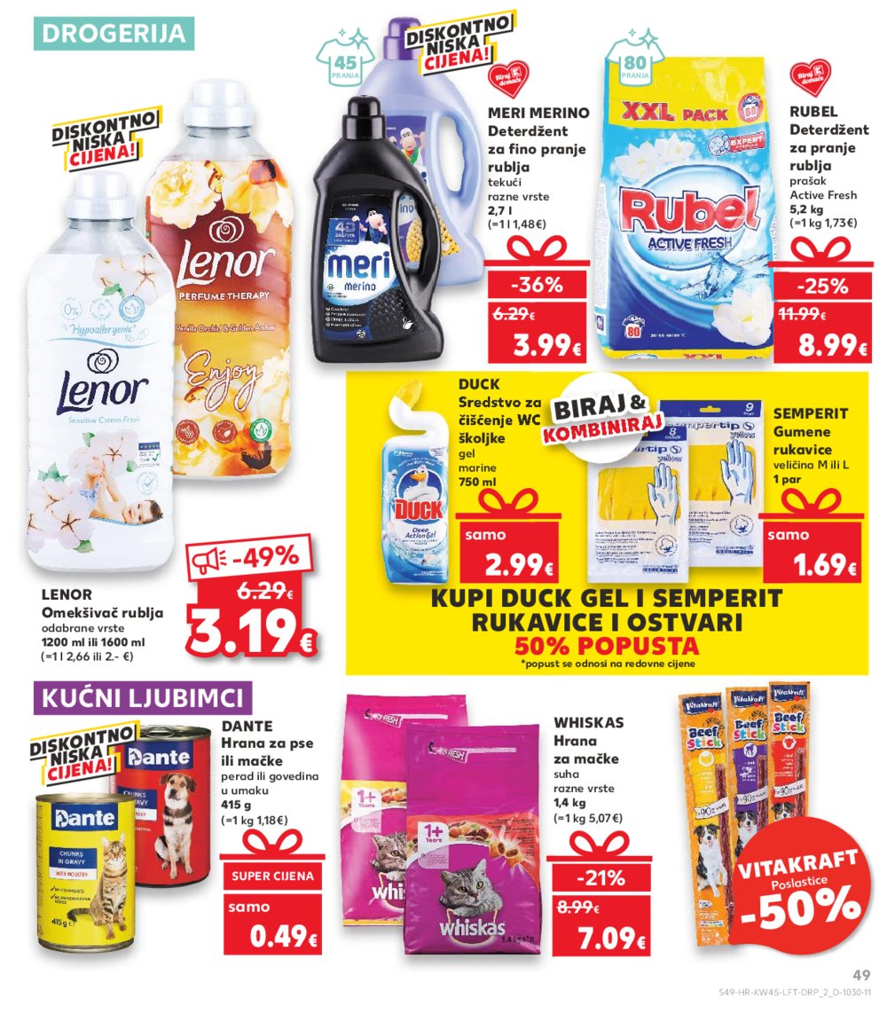 Kaufland katalog Akcija 06.11.-12.11.2024. Dugo Selo