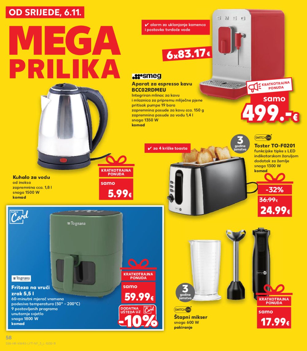 Kaufland katalog Akcija 06.11.-12.11.2024. Dugo Selo