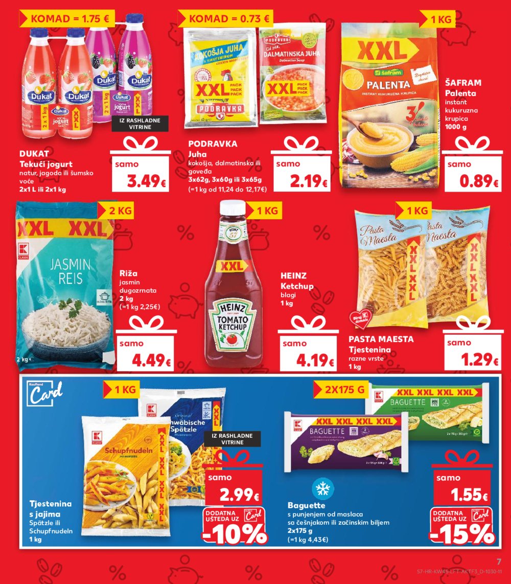 Kaufland katalog Akcija 06.11.-12.11.2024. Dugo Selo