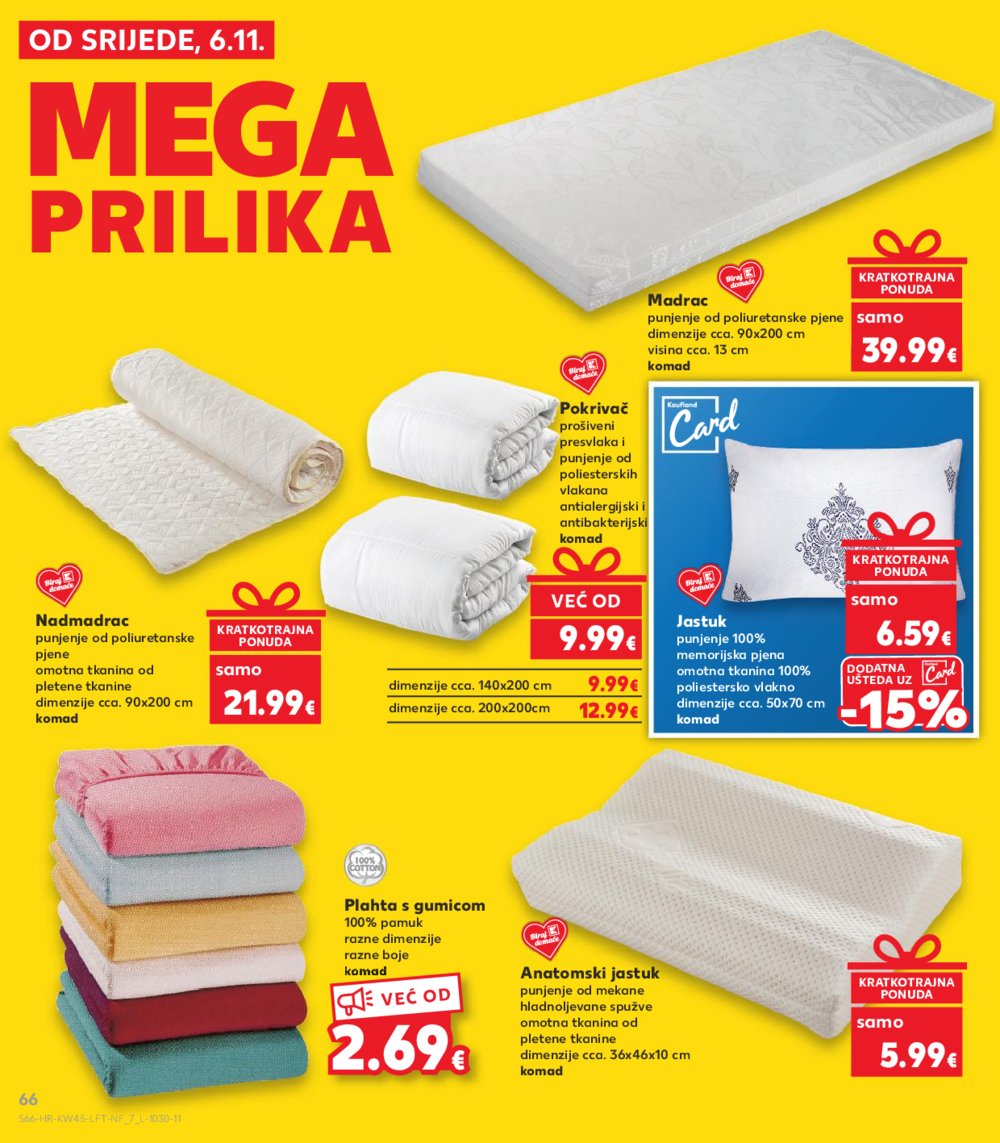 Kaufland katalog Akcija 06.11.-12.11.2024. Dugo Selo