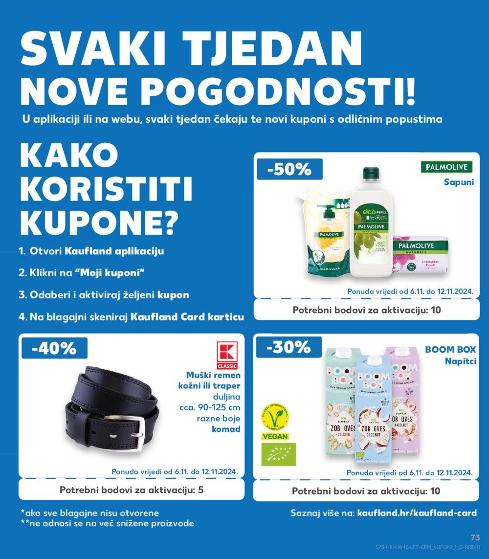 Kaufland katalog Akcija 06.11.-12.11.2024. Dugo Selo