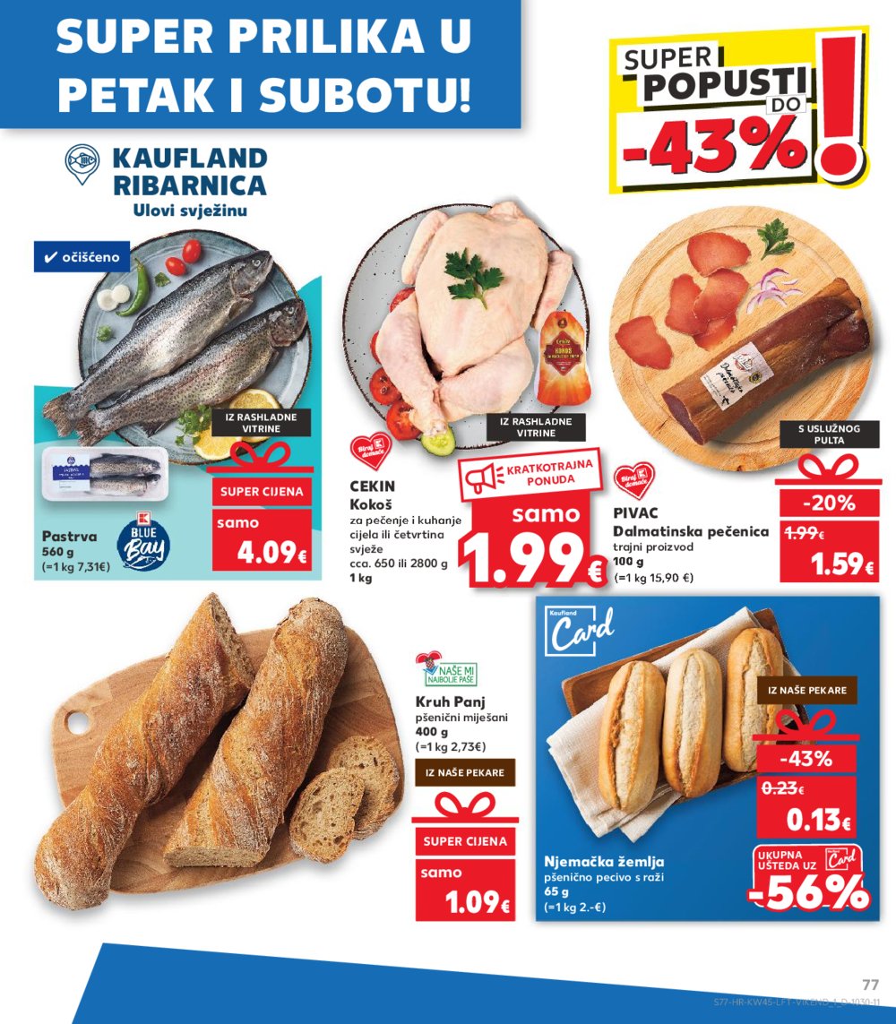 Kaufland katalog Akcija 06.11.-12.11.2024. Dugo Selo