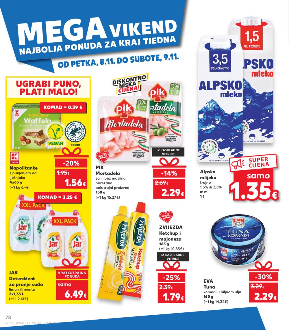 Kaufland katalog Akcija 06.11.-12.11.2024. Dugo Selo