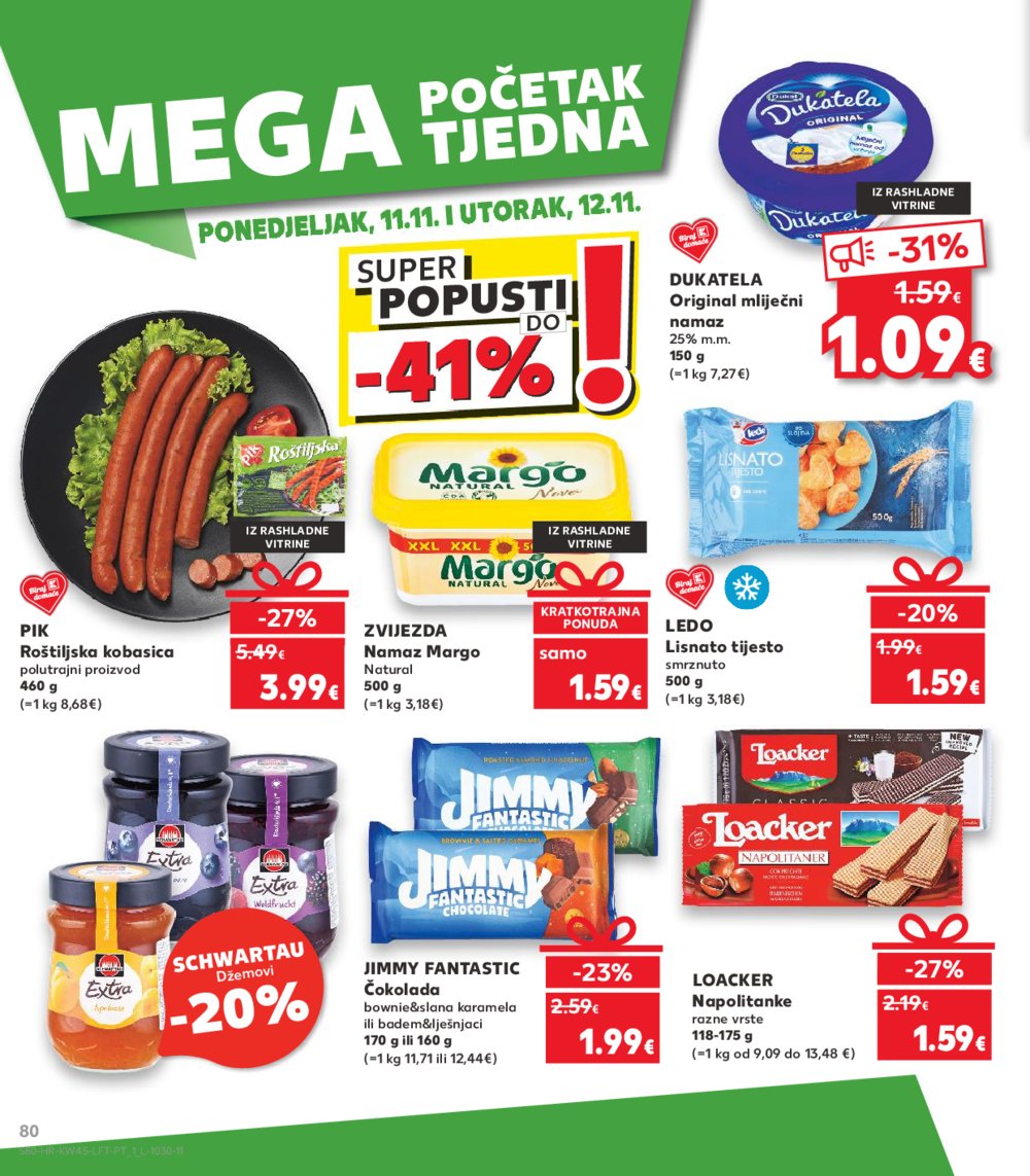 Kaufland katalog Akcija 06.11.-12.11.2024. Dugo Selo