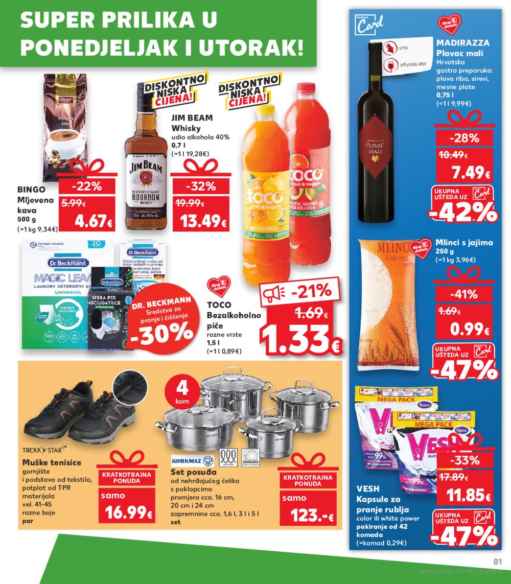 Kaufland katalog Akcija 06.11.-12.11.2024. Dugo Selo