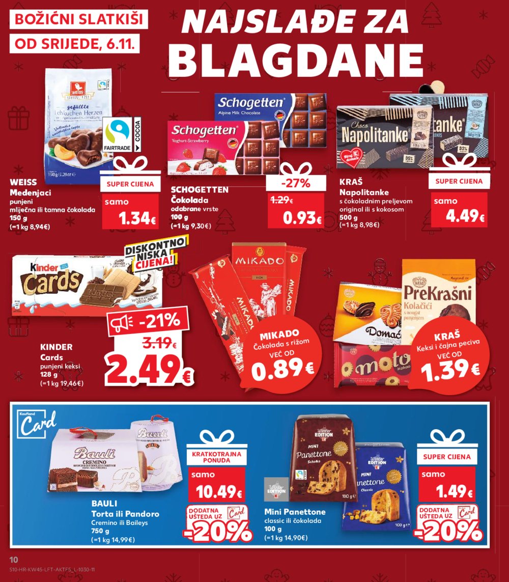 Kaufland katalog Akcija 06.11.-12.11.2024. Dugo Selo