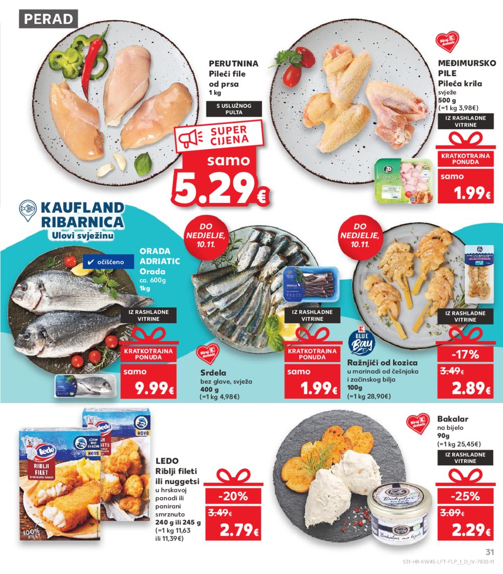 Kaufland katalog Akcija 06.11.-12.11.2024. Ivanec