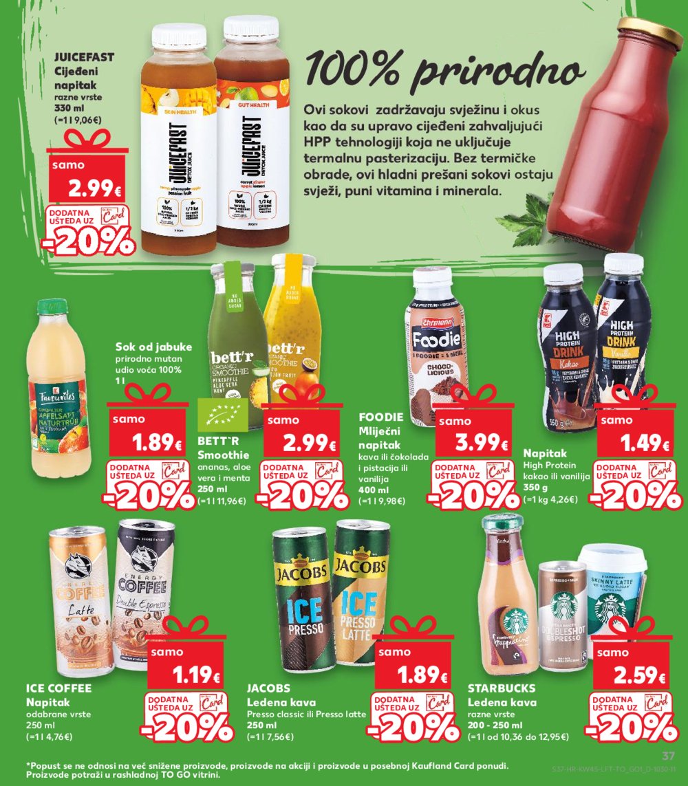 Kaufland katalog Akcija 06.11.-12.11.2024. Odabrane poslovnice