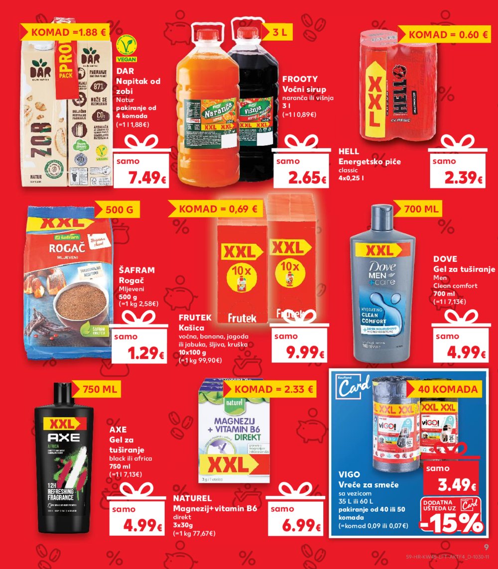 Kaufland katalog Akcija 06.11.-12.11.2024. Odabrane poslovnice