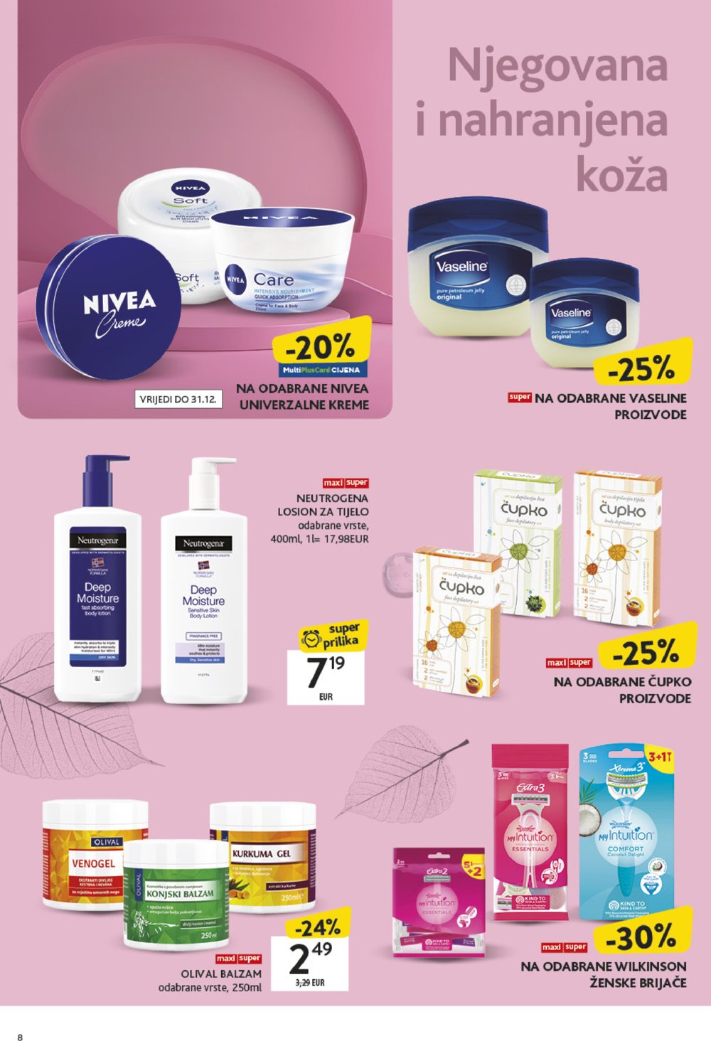 Konzum katalog Ljepota i njega 04.11.-18.11.2024.