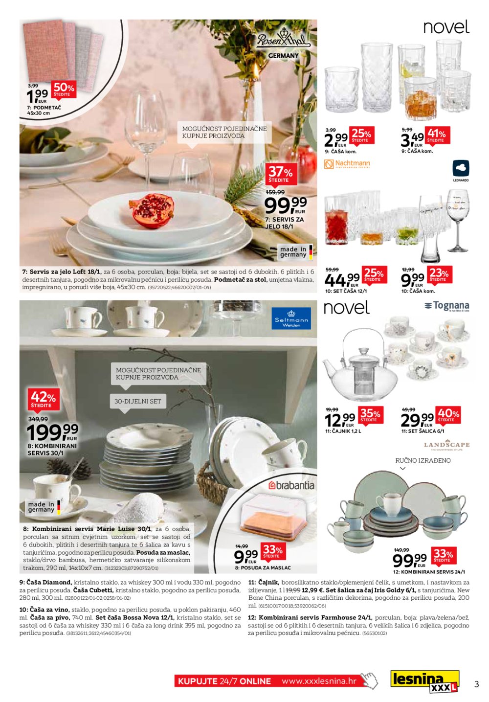 Lesnina katalog Bezvremenska elegancija 04.11.-23.11.2024.