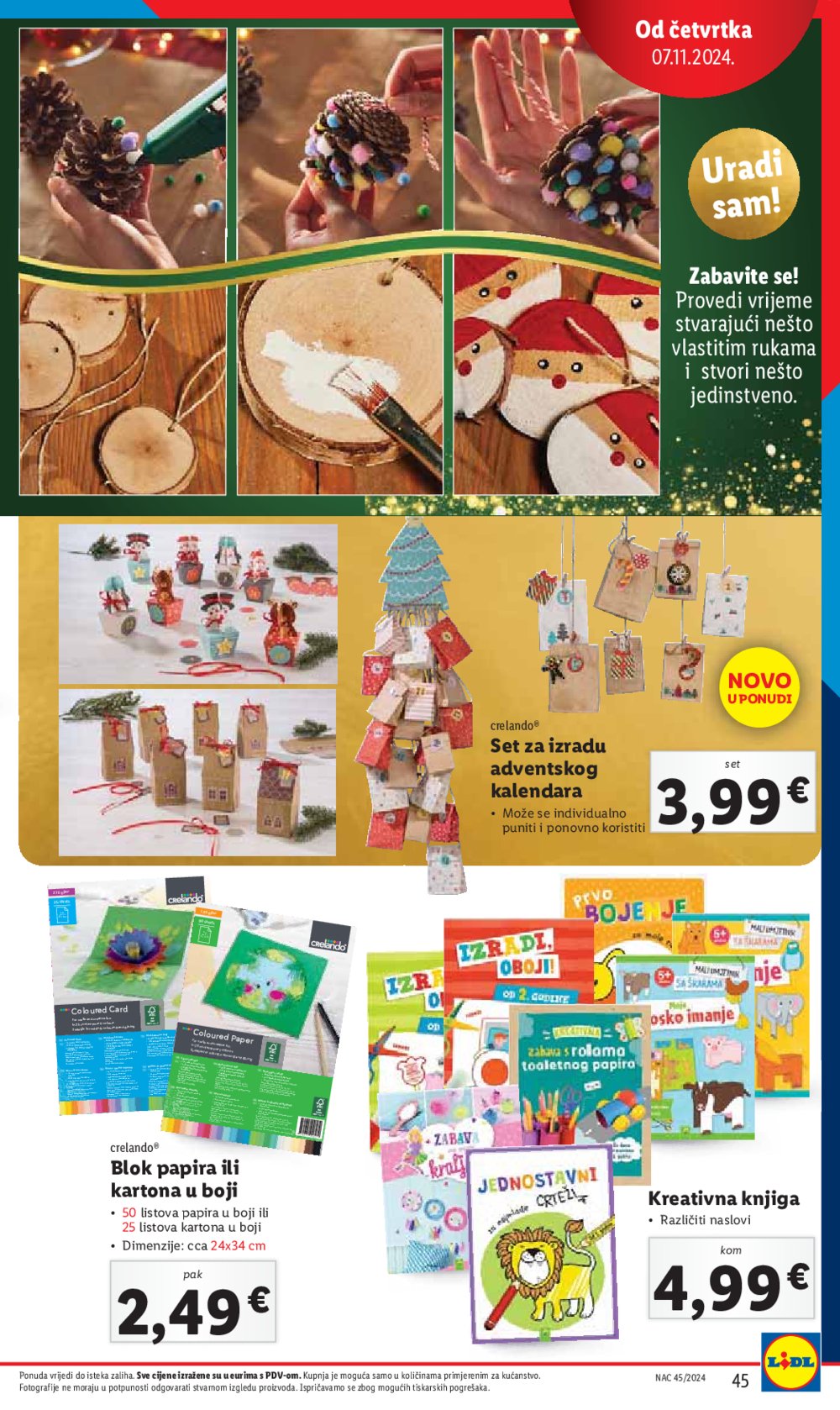 Lidl Božićni katalog igračaka od 07.11.2024.