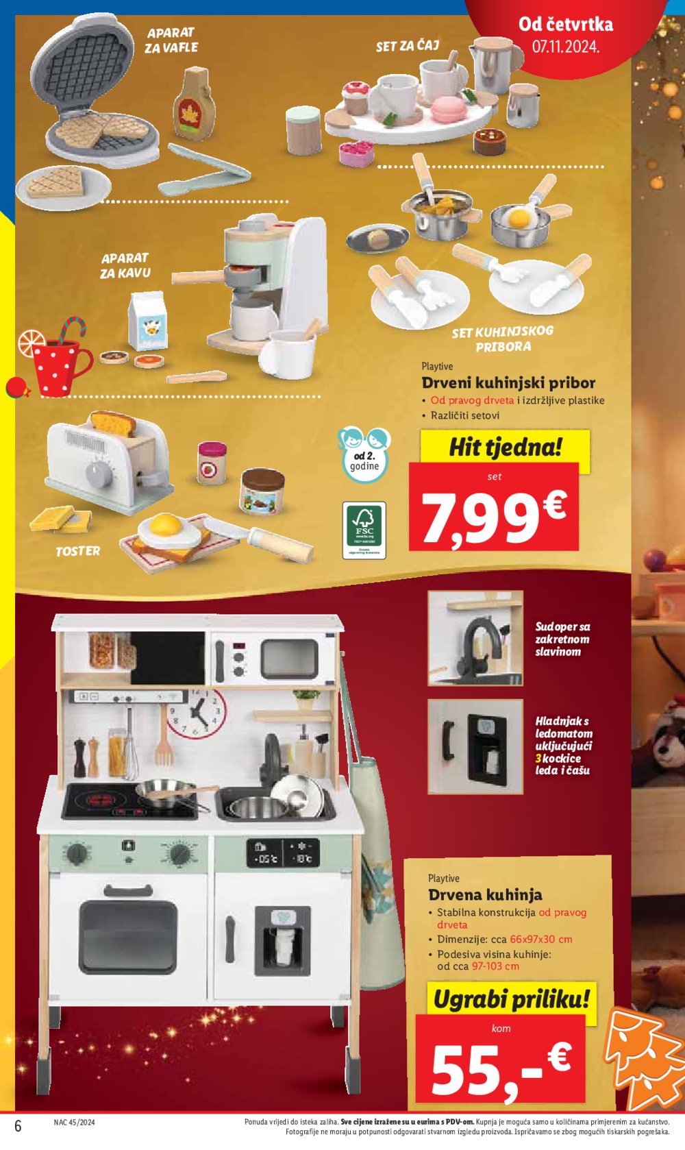 Lidl Božićni katalog igračaka od 07.11.2024.