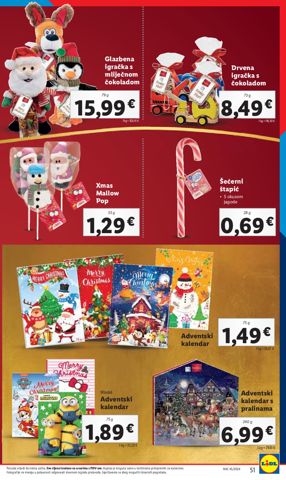 Lidl Božićni katalog igračaka od 07.11.2024.