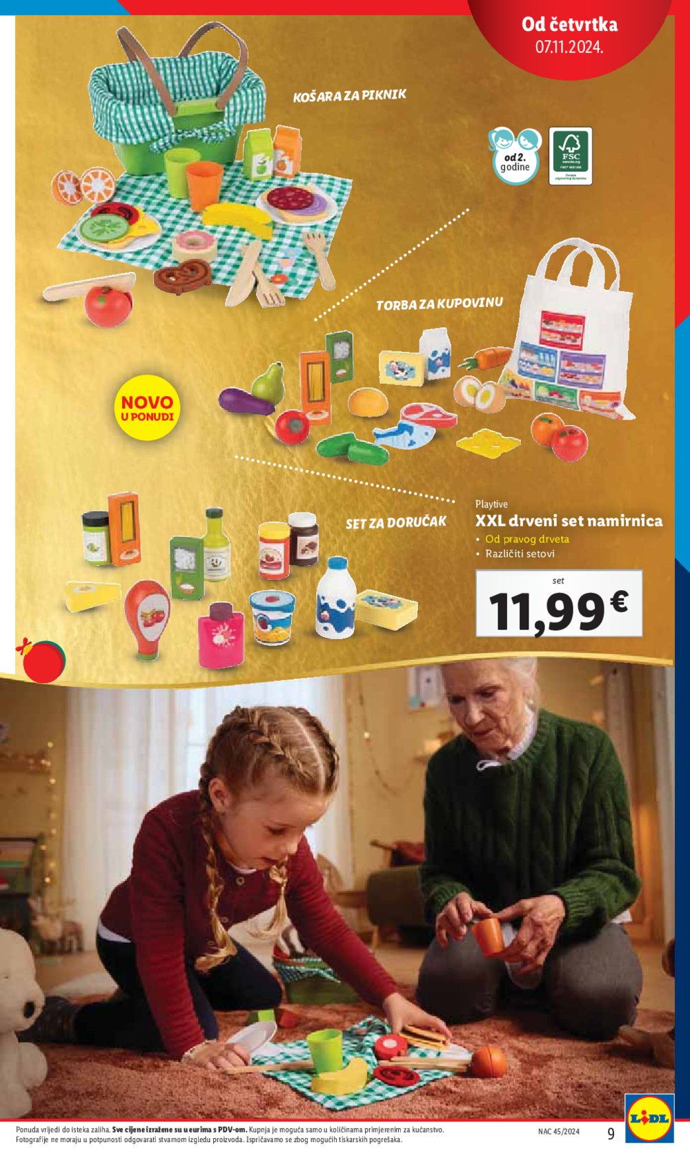 Lidl Božićni katalog igračaka od 07.11.2024.