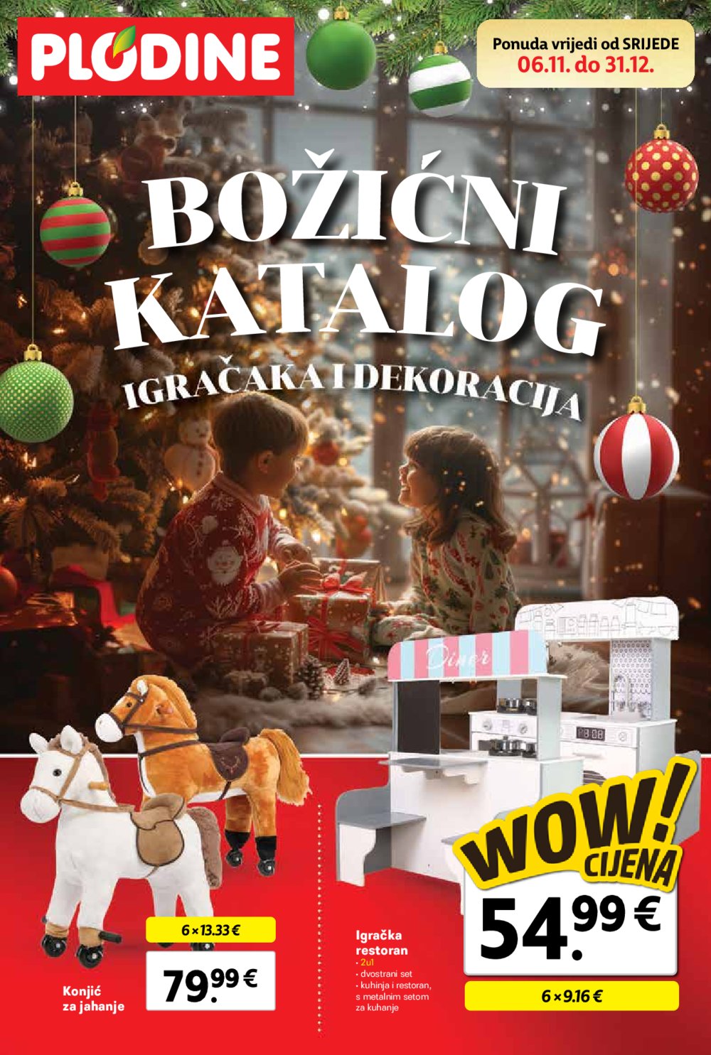 Plodine Božićni katalog 06.11.-31.12.2024.