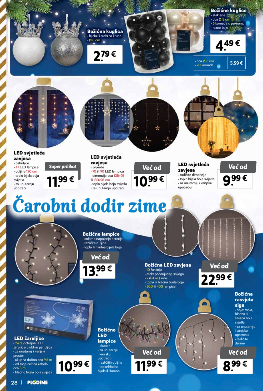 Plodine Božićni katalog 06.11.-31.12.2024.