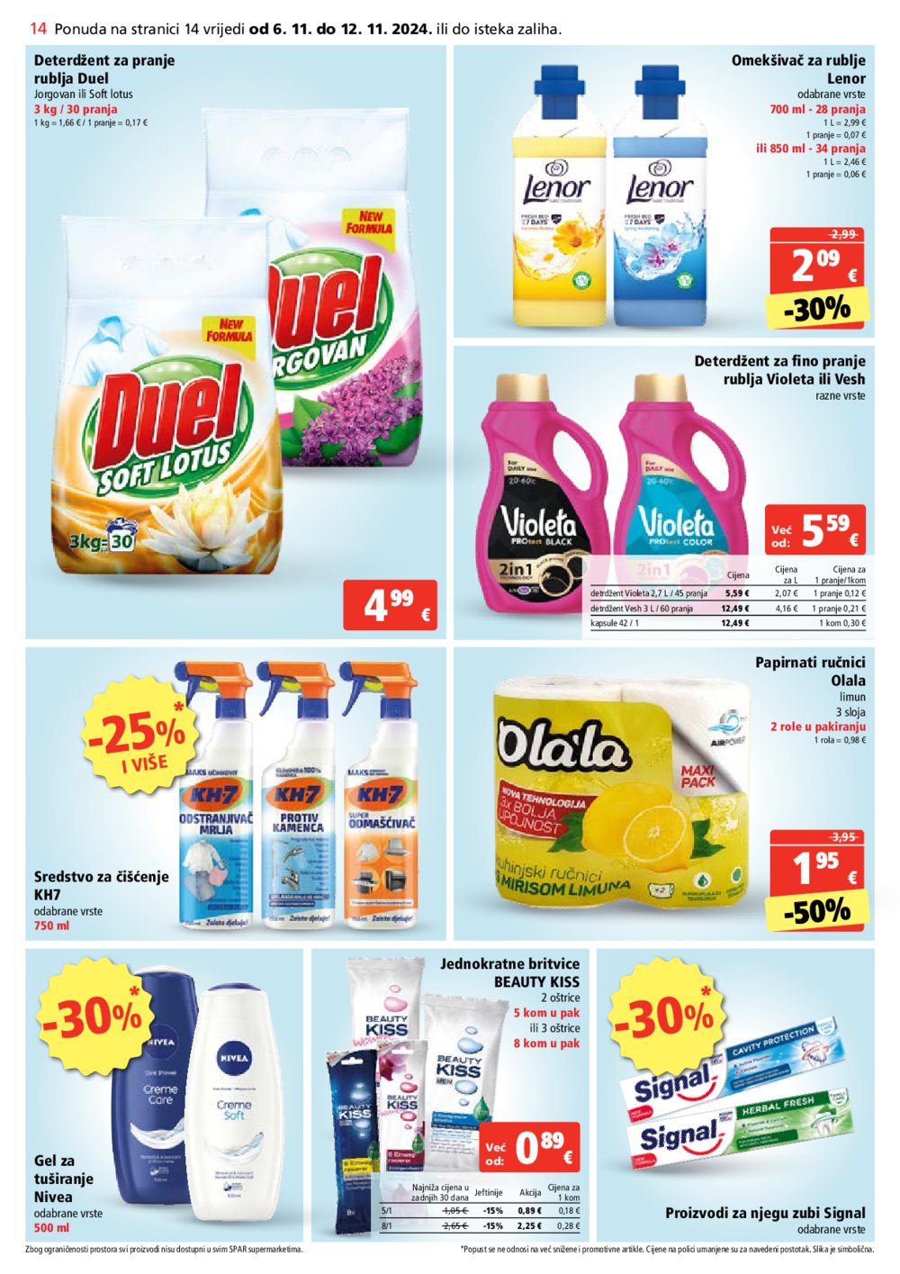 SPAR katalog Akcija 06.11.-12.11.2024.