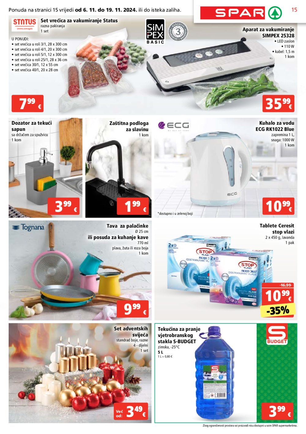 SPAR katalog Akcija 06.11.-12.11.2024.