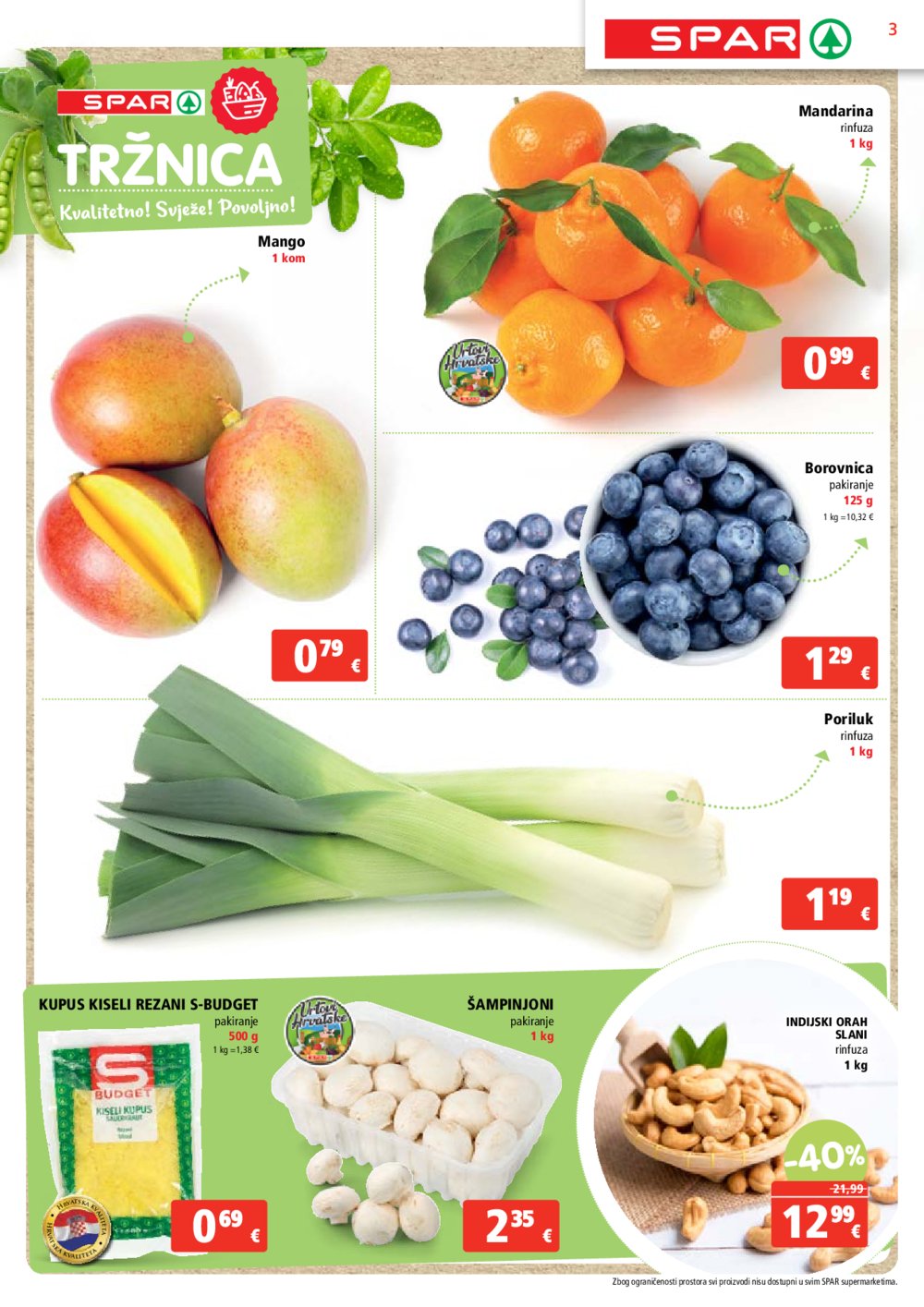 SPAR katalog Akcija 06.11.-12.11.2024.