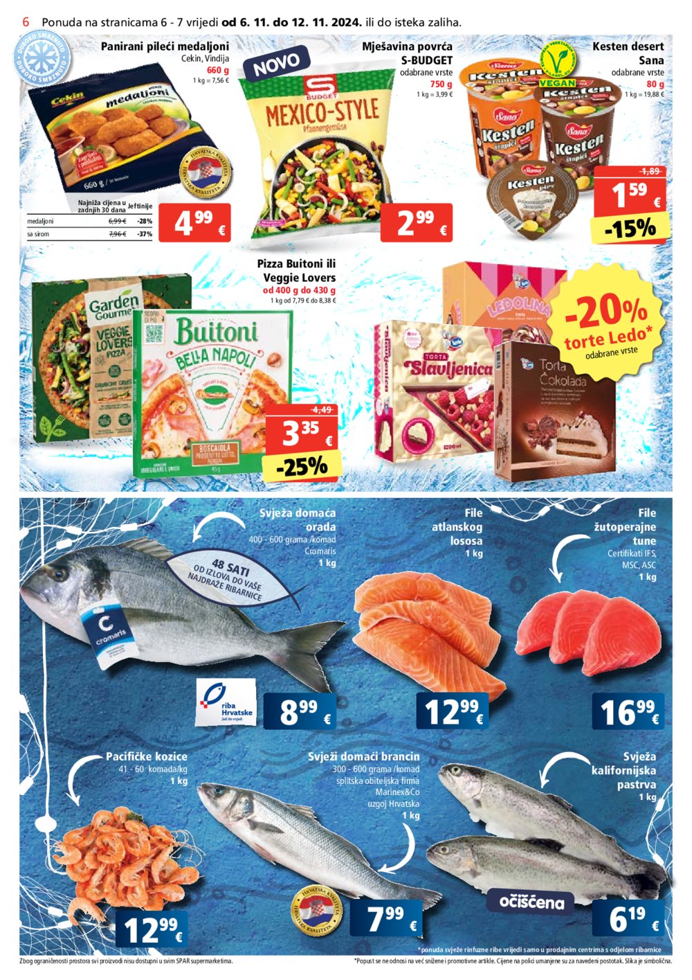 SPAR katalog Akcija 06.11.-12.11.2024.