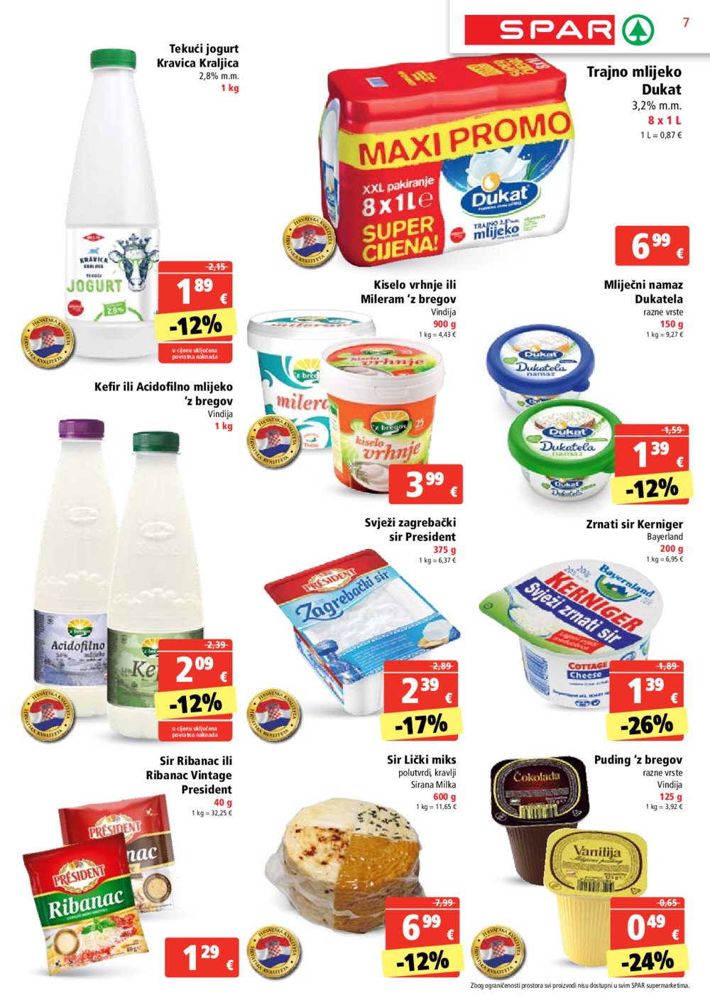 SPAR katalog Akcija 06.11.-12.11.2024.