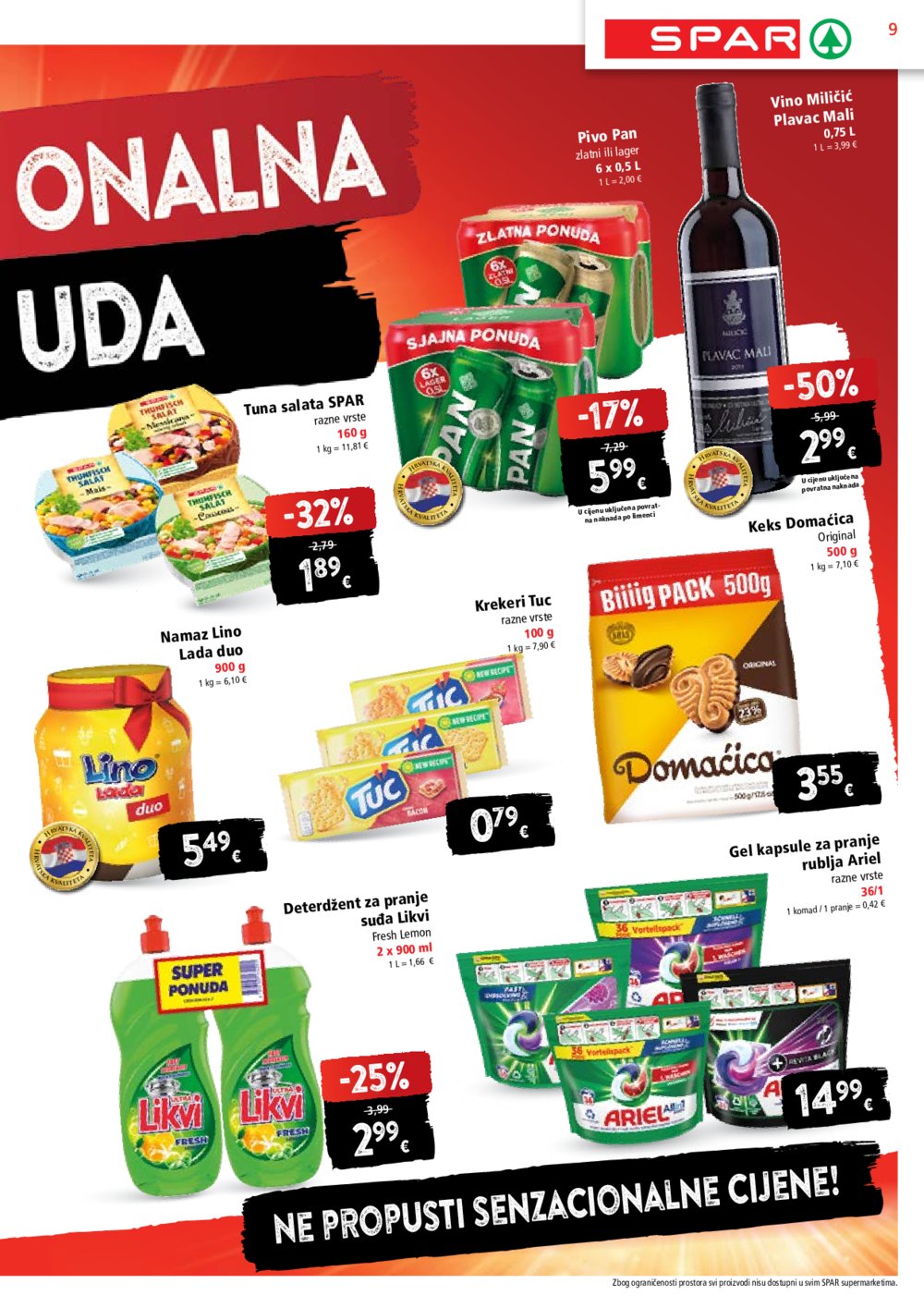 SPAR katalog Akcija 06.11.-12.11.2024.