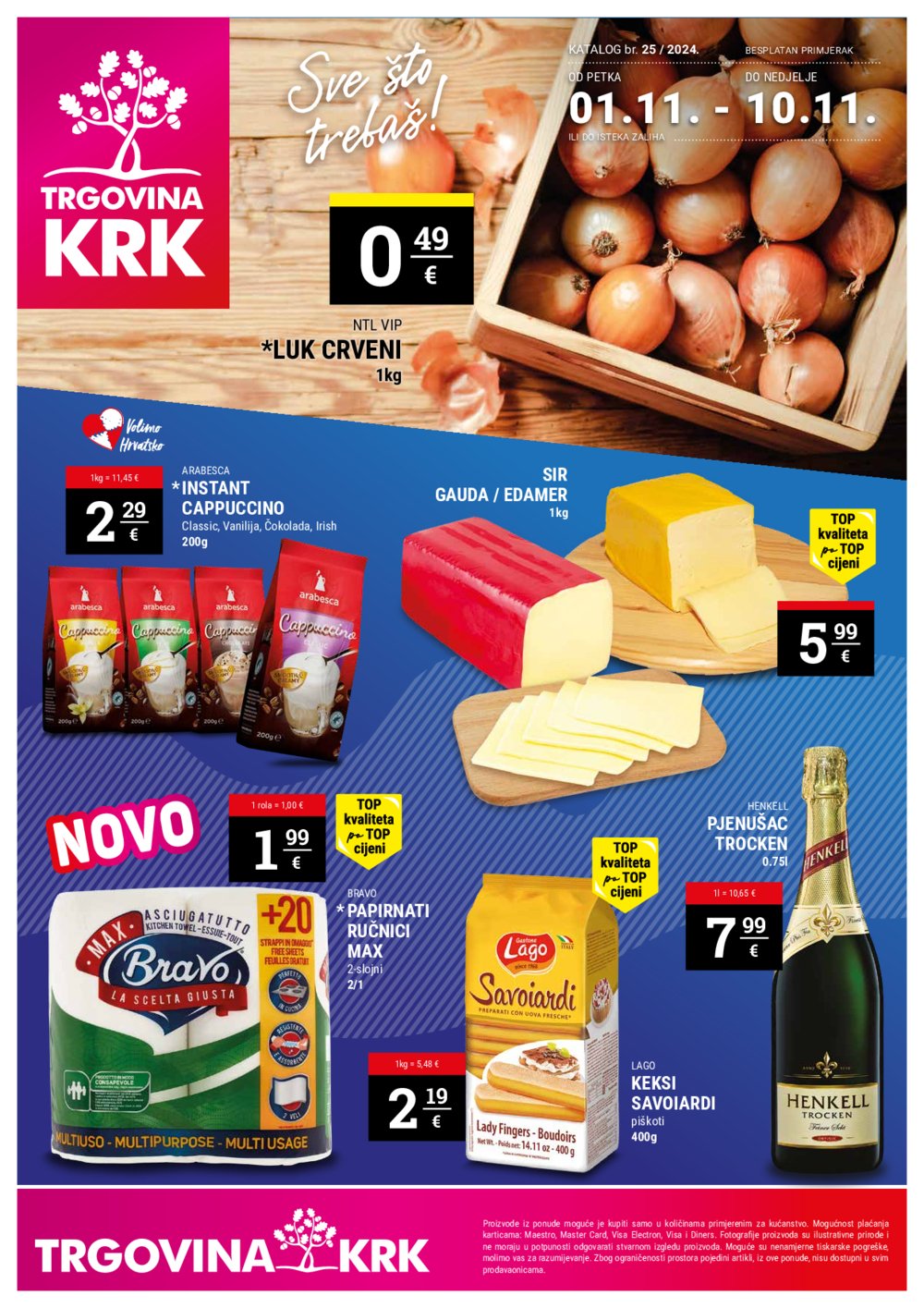 Trgovina Krk katalog Akcija 01.11.-10.11.2024.