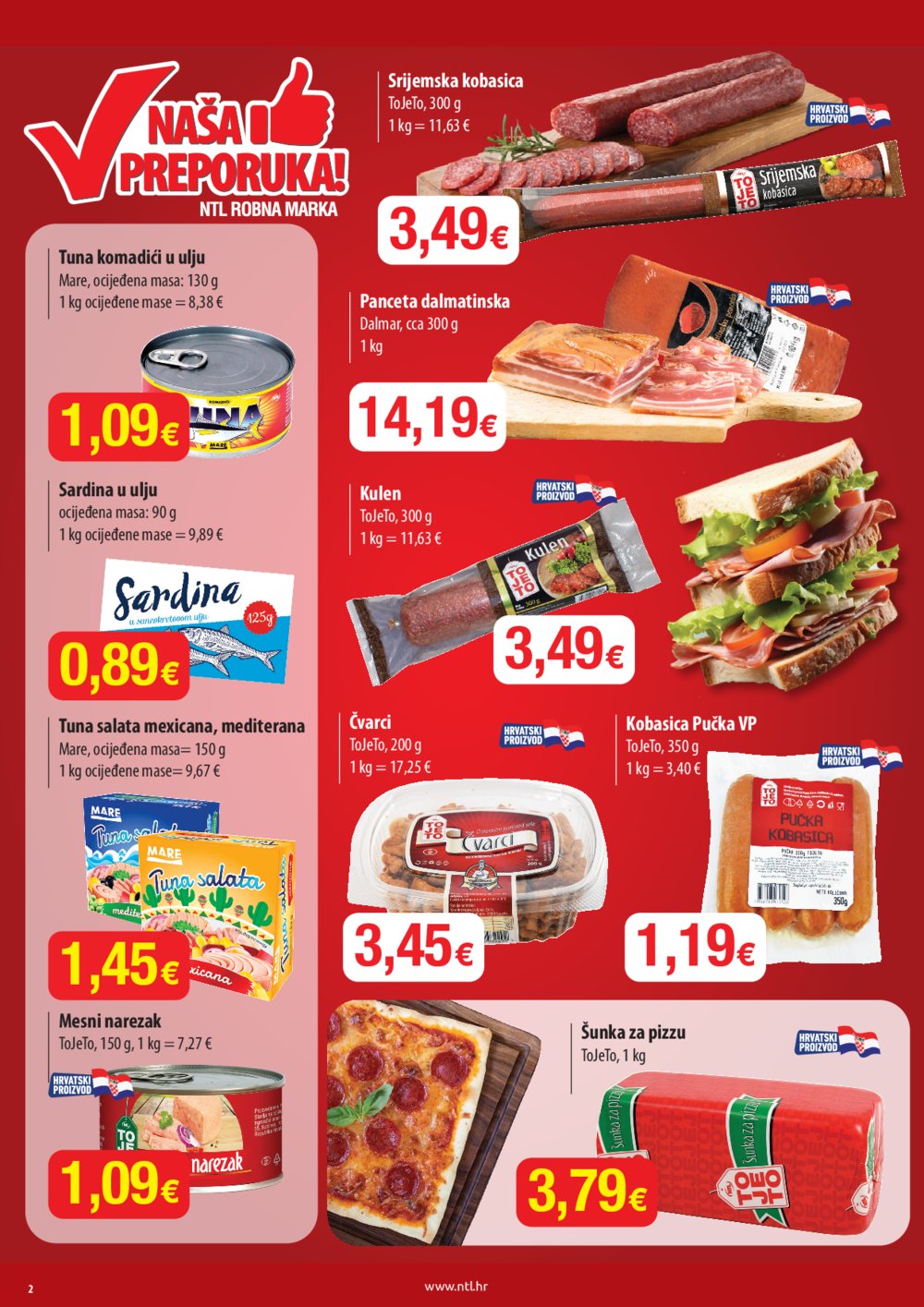 Bakmaz katalog NTL Maxi Tjedna ponuda 13.11.-19.11.2024.