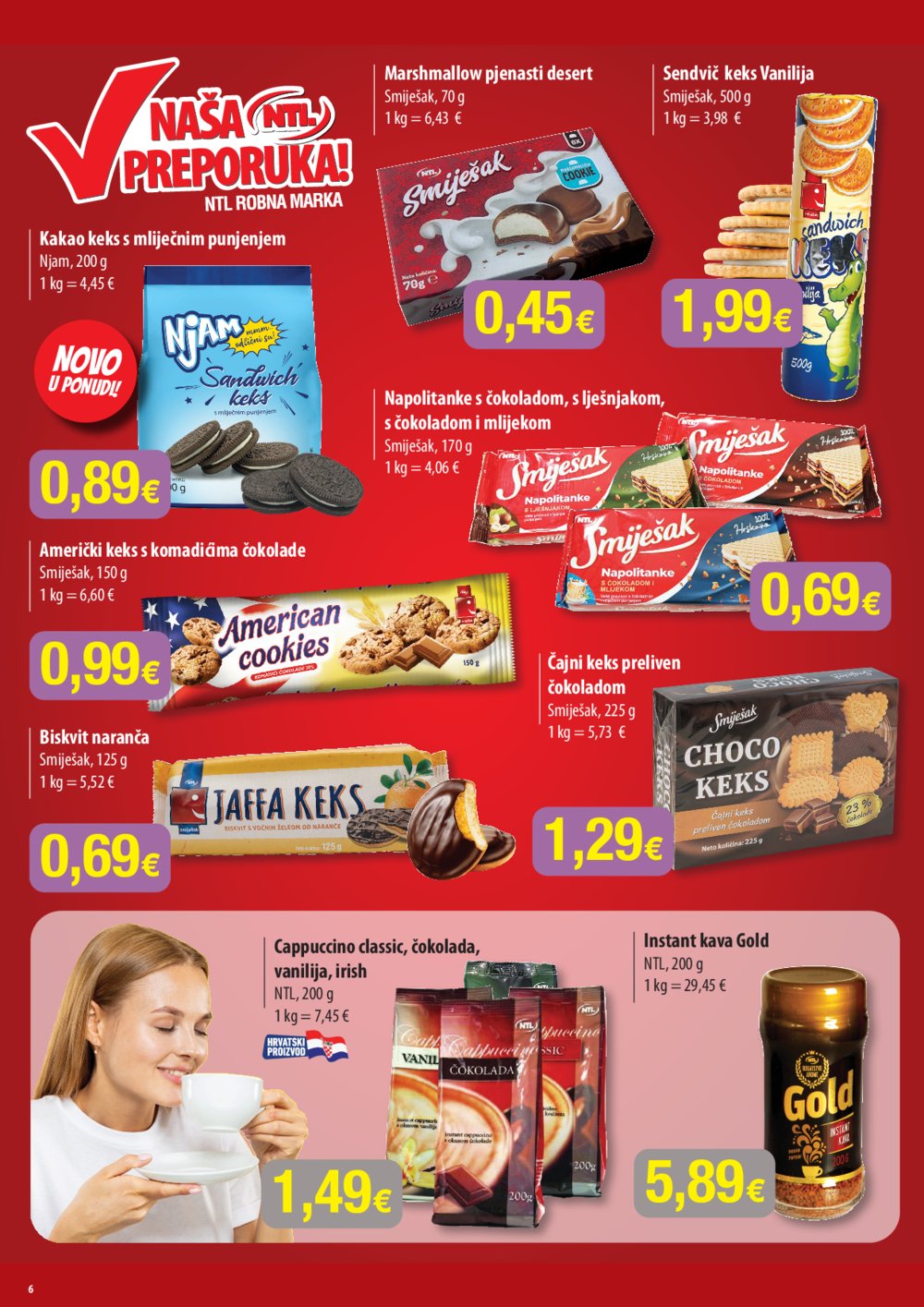 Bakmaz katalog NTL Maxi Tjedna ponuda 13.11.-19.11.2024.