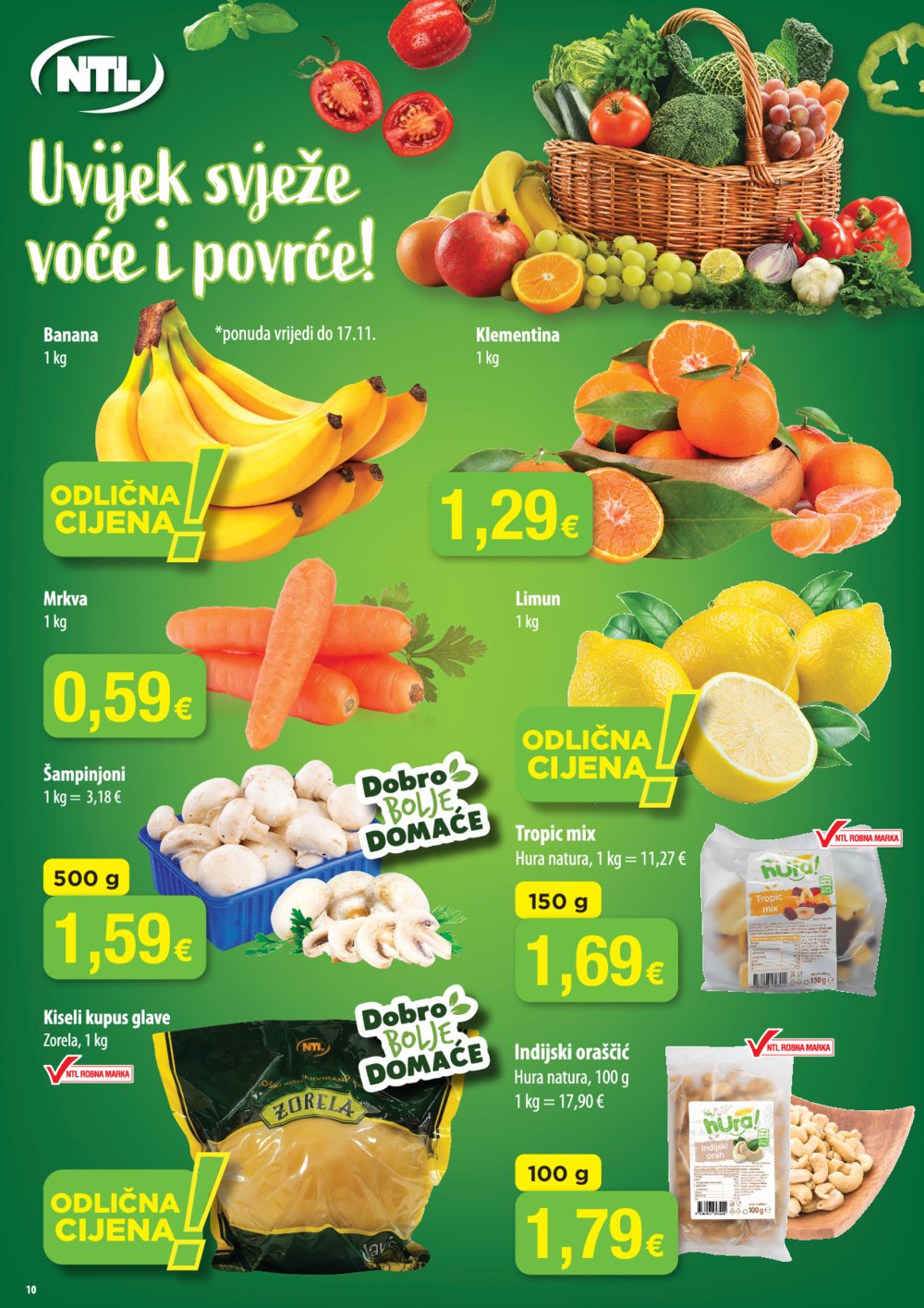 Bakmaz katalog NTL Maxi Tjedna ponuda 13.11.-19.11.2024.