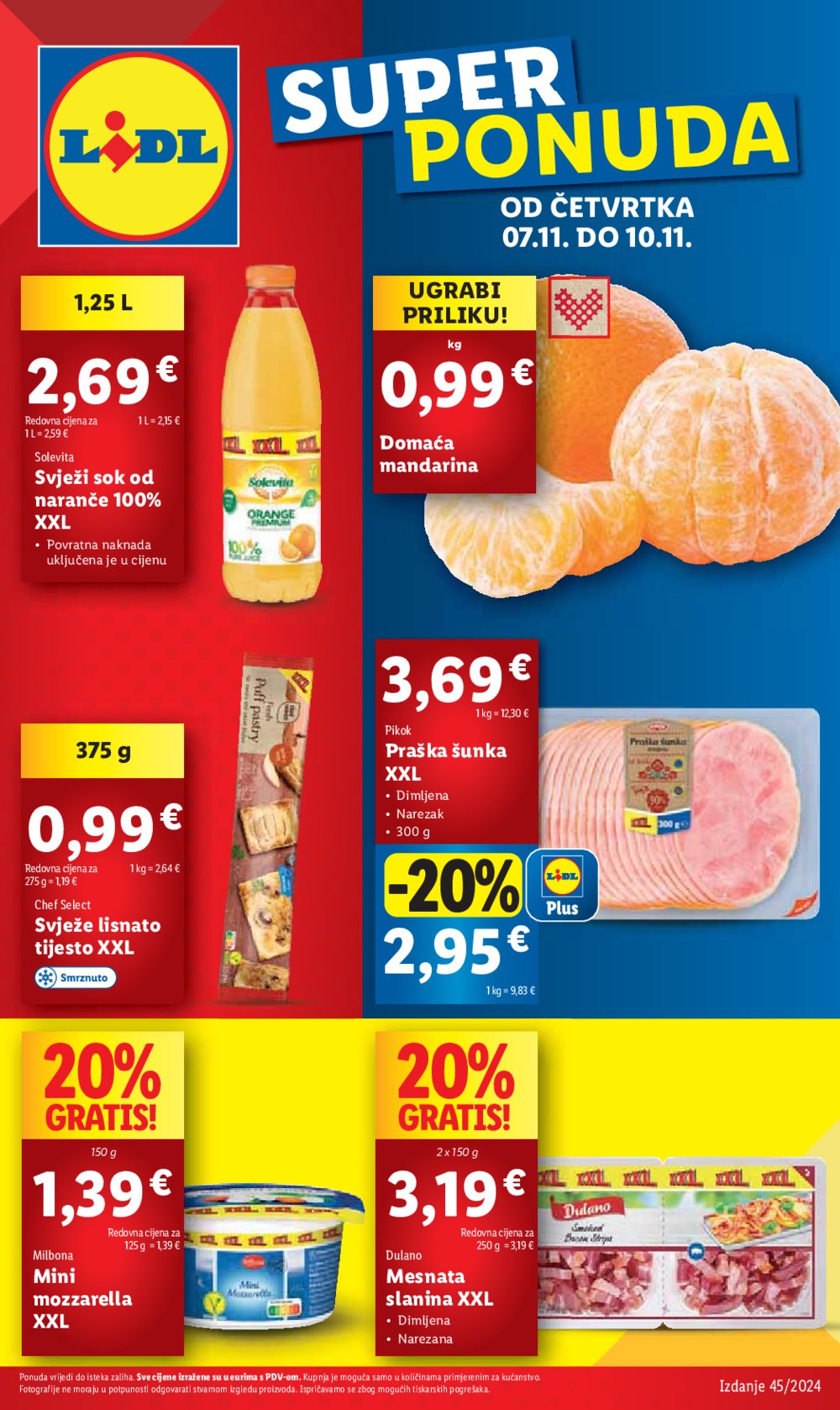 Lidl katalog super ponuda od četvrtka 07.11.-10.11.2024.